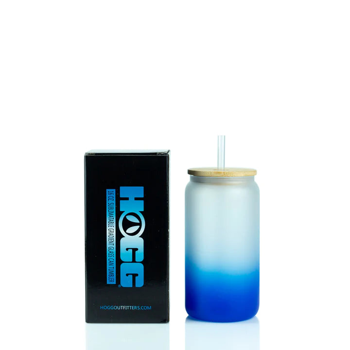 15oz Glass Sublimation Tumbler - Merica