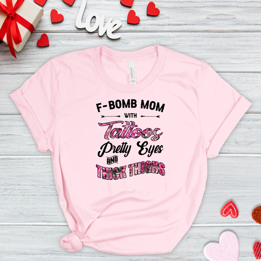 F-Bomb Mom -  DTF PRINT ONLY