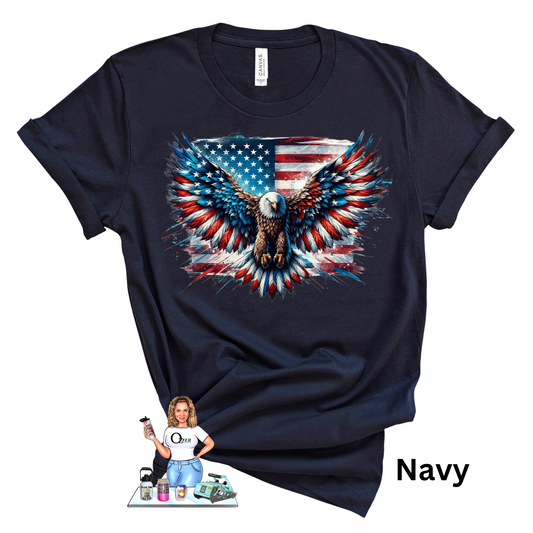 America Tees and Crews - Eagle