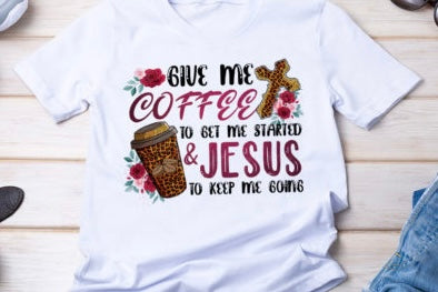 Give Me Coffee - DTF PRINT ONLY