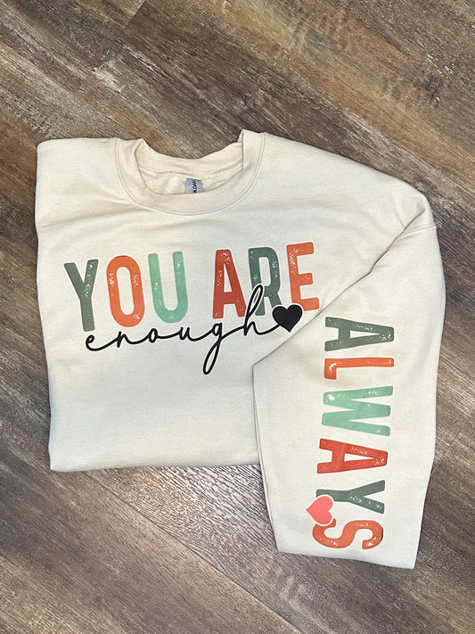 Tees and Crews - You Are Enough