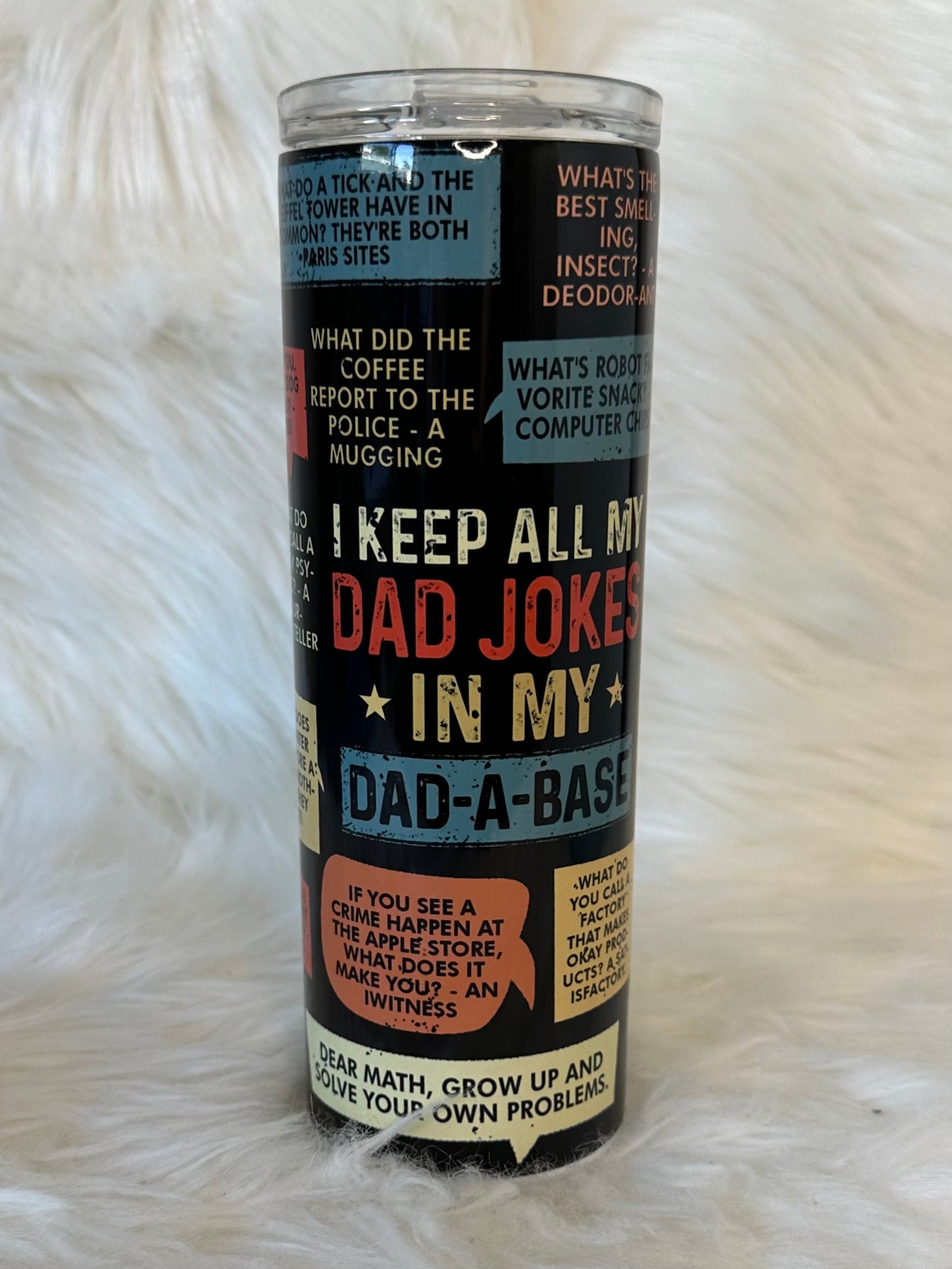 Sublimation Tumbler - Dad Jokes