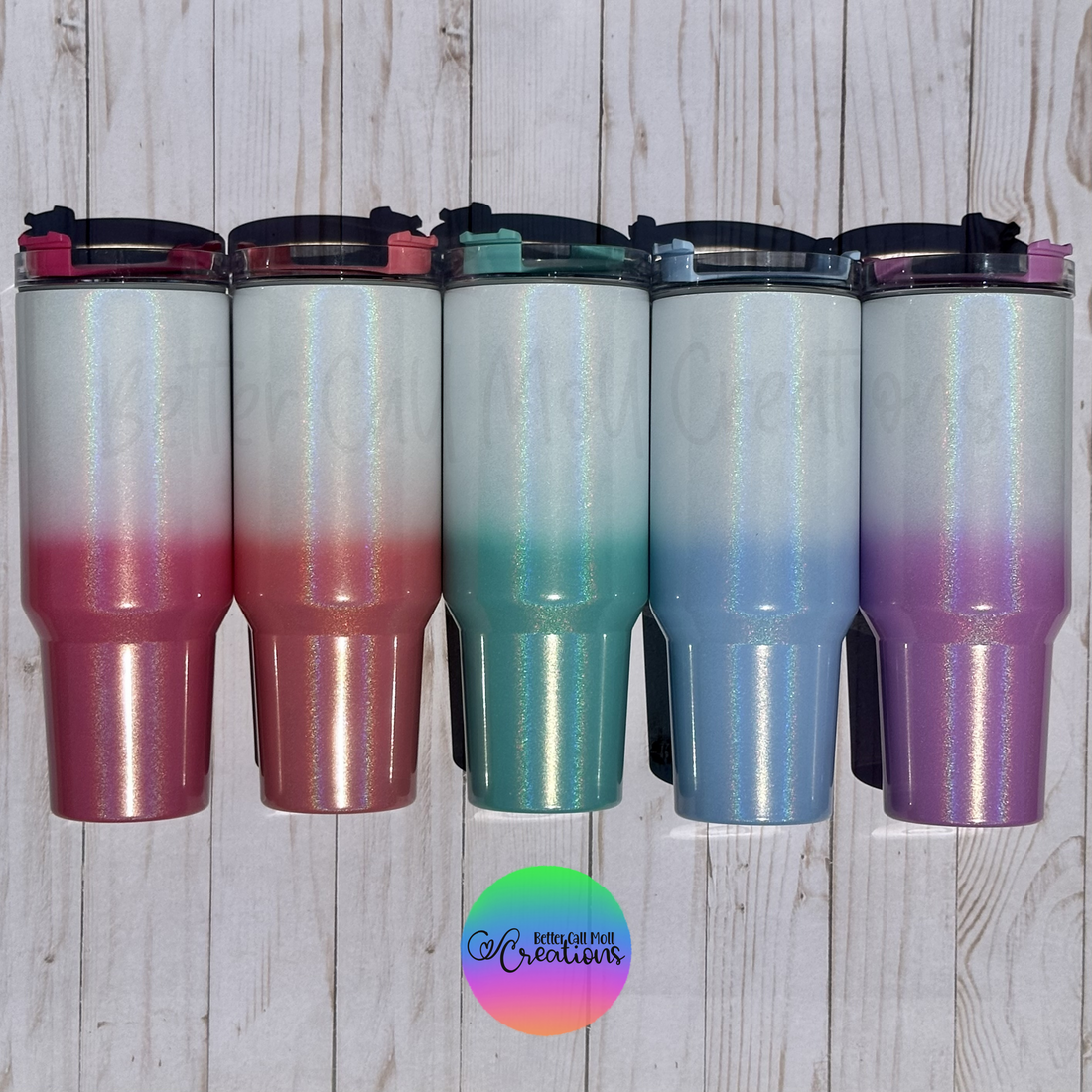 Custom 40oz Ombre Sublimation Tumbler