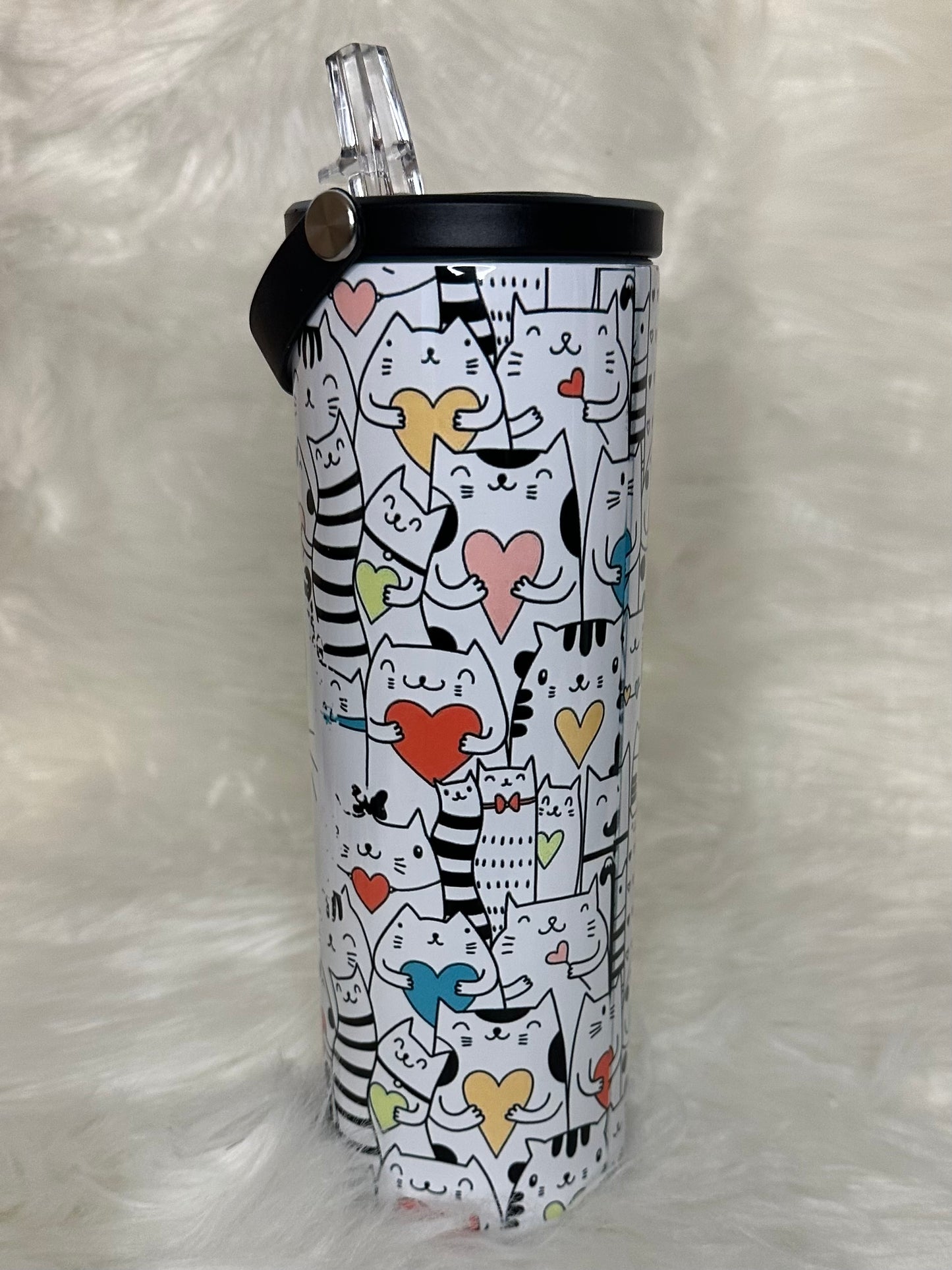 Sublimation Tumbler - Cat Mom