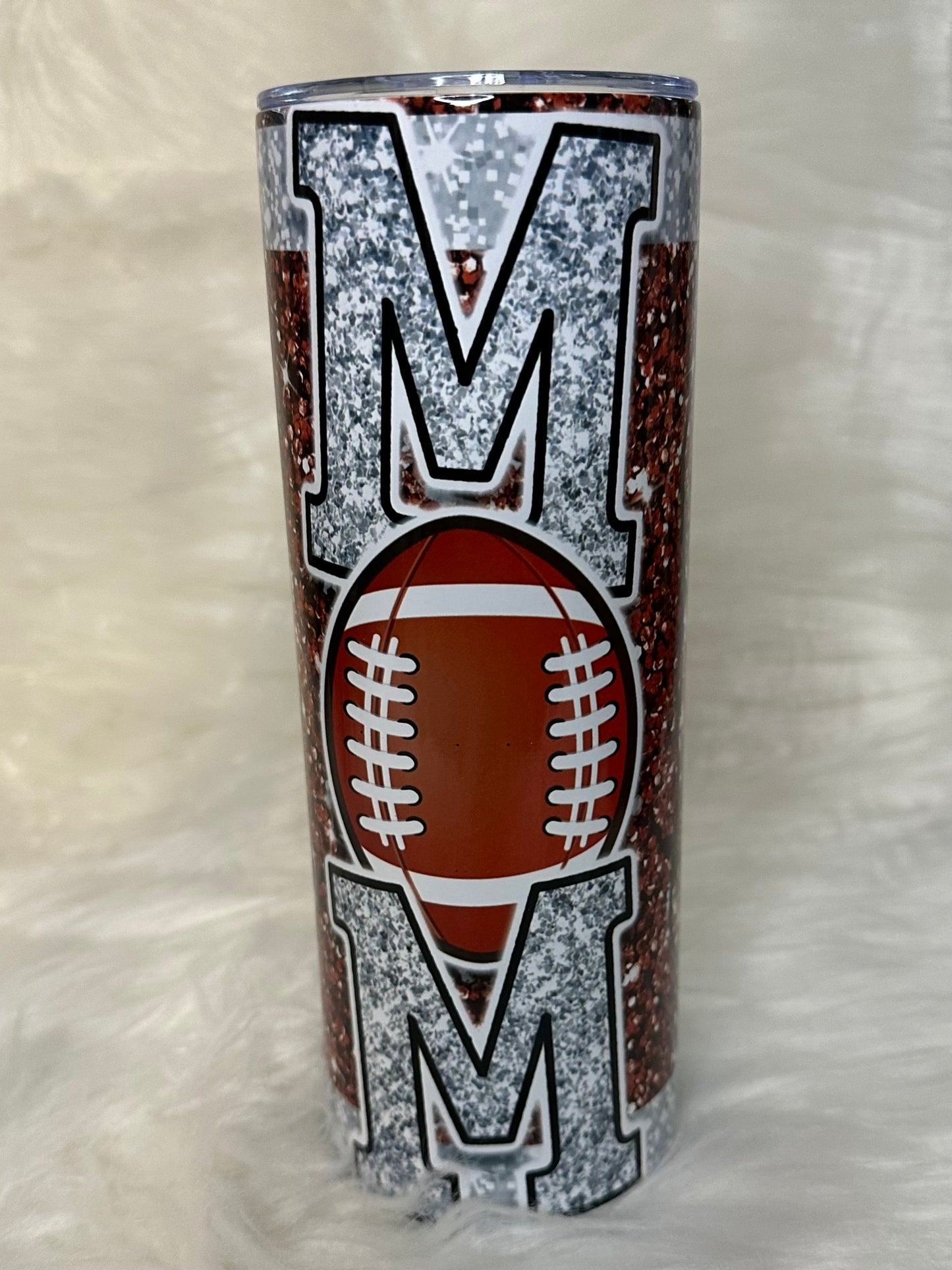 Sublimation Tumbler - Football Mom