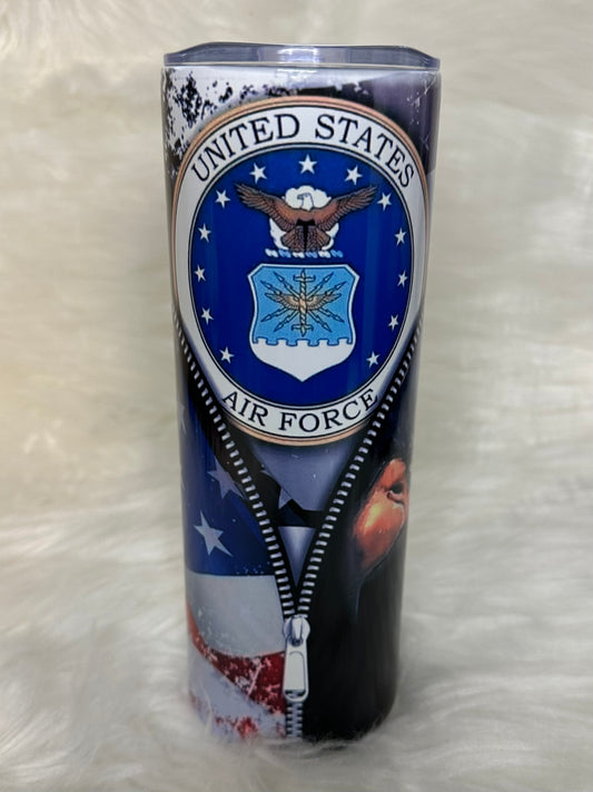 Sublimation Tumbler - Air Force