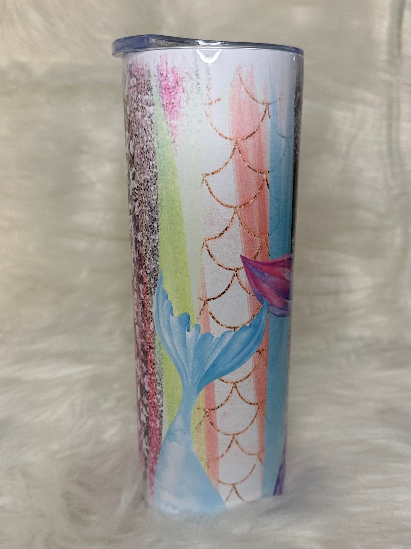 Sublimation Tumbler - Mermaid Tails