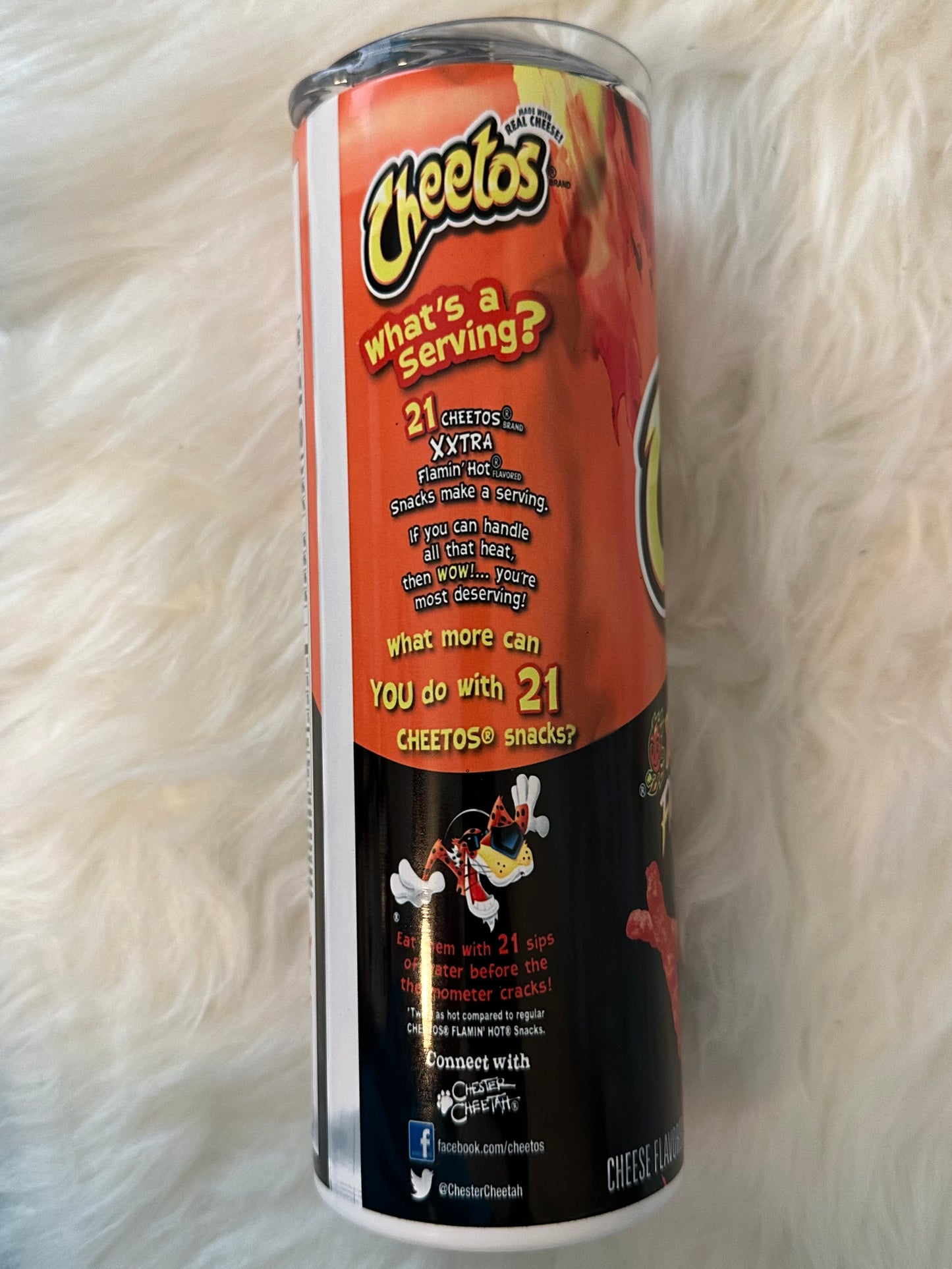 Sublimation Tumbler - Hot Cheetos