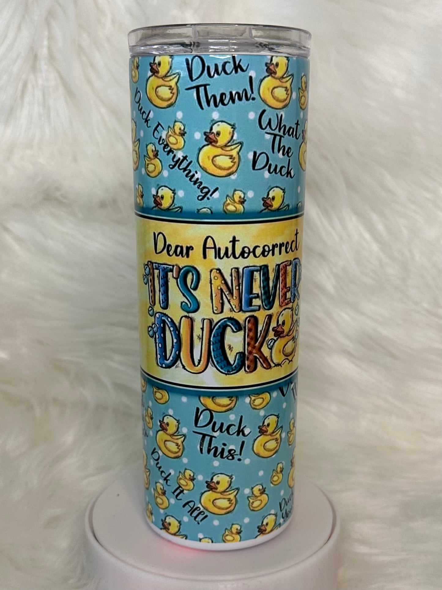 Sublimation Tumbler - Duck This