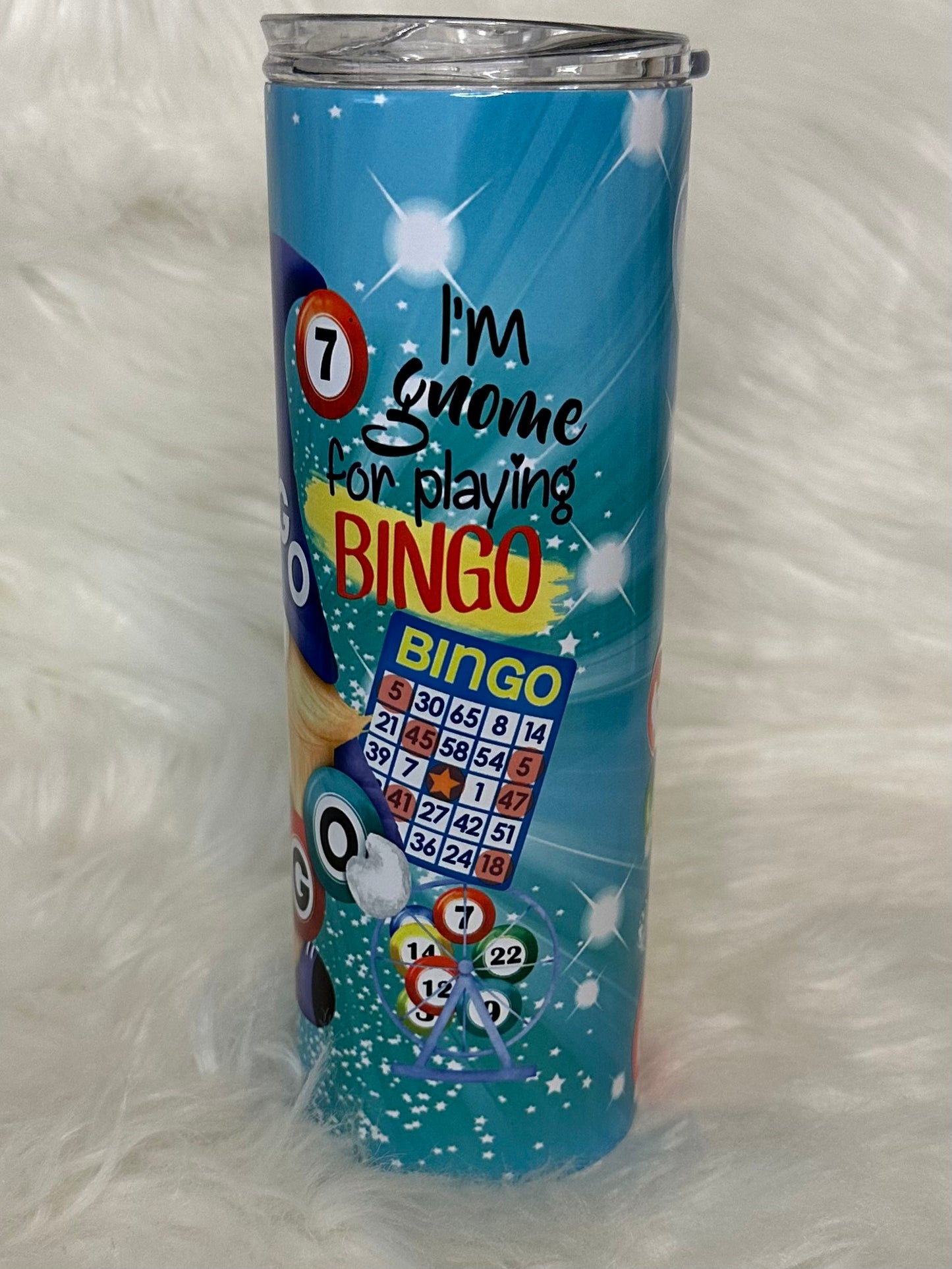 Sublimation Tumbler - Bingo 5